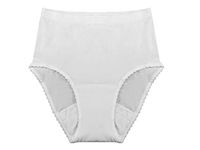 Comfort Finds Seamless Incontinence Panty - Reusable Womens Incontinent Underwear (X-Large, 3 Pack White (6OZ))