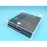 New Acrylic Security Console Case Compatible with and for PlayStation PS4