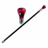 WJ Red Spider (2 Part no Blade) 35.5 inch Round top Walking Cane M-2408