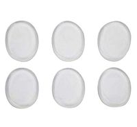 6Sets Including 36PCS Silicone Transparent Circle Shoe Heel Inserts Insoles Gel Pads Grips Heel Protector Mini Back Heels Foot Care Tool