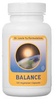 Dr. Louie Yu Formulations Balance All-Natural Relief for Symptoms of Irritable Bowel Syndrome (IBS) Including Bloating, Constipation, Gas, Diarrhea | Supports Digestive Health | 120 Veg Capsules