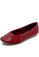 Usaflex Aramado Casual Flat Bunion Red, Size 7