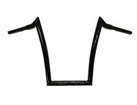 Dominator Industries 1 1/4 Inch Road Glide Meathook Ape Hanger Handlebars, 14 Inch Rise, Gloss Black for 2015-2020 Road Glides