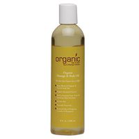 OB&B Natural Massage Oil, 8 Ounce