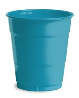 Creative Converting Turquoise Plastic Party Cups