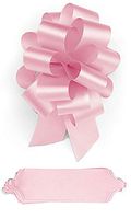 Pink Pull Bows - 5 1/2"W x 20 Loops - Pack of 50