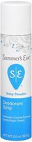 SUMMER'S EVE Feminine Deodorant Spray-Baby Powder-2 oz (Quantity of 5)