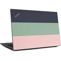 Skinit Decal Laptop Skin for Thinkpad X1 Carbon (6th Gen 2018) - Officially Licensed Originally Designed Striped Spring Colors Design