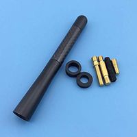 Carbon Fiber Metal Short Modified Radio Antenna for Universal Car Kit for Your Love Car
