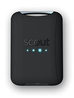 Scout - Universal Vehicle GPS Tracker with 1-Year of Service - Anti-Theft W/Real Time GPS Location and Movement Alerts W/Free Hardwire Kit