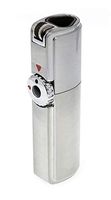 Scorch Torch Skyline Triple Jet Flame Torch Cigarette Cigar Lighter with Cigar Punch Cutter Tool (Silver)