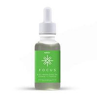 Nutriair Focus Peppermint Flavored Brain Health Supplement - Liquid Vitamins for Memory, Concentration & Clarity - Helps Relax The Mind & Boosts Mood w/ B12 Drops, Matcha Green Tea & Ginseng (60 ml)