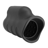 Qhufnng Handheld Soft Silicone Masturbetion Toys with 10-Frequency Modes Powerful Bullet Vibrantor USB Charging