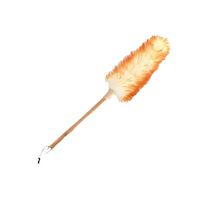 Nature Australian wool Feather Duster Washable Hand Duster for Cleaning, Household Dusting with Wooden Handle (27 inch)