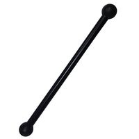Portfolio Black Cast Aluminum Post Light Cross Bar