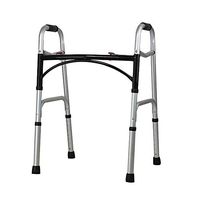 HYXQY-ZY Aluminum Rollator Walker with Seat | Folding Rolling Walker with Wheels - Walking Frame for Senior Adult - Mobility Aid Lightweight, Height Adjustable, Compact (Color : B)