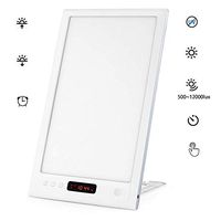 Portable 10,000Lux Light Therapy Lamp, LED Energy Lamp with Timer and Dimming, Mimicked Sunlight Lamp with Display
