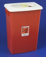PT# 8998 Container Sharps Large Red 18gal Ea by, Kendall Company