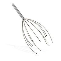 Body Back Scalp Massager/Head Massager for Stress Relief, Head Scratcher, Silver