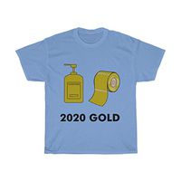 Coronavirus T-Shirt (Golden Toilet Paper and Sanitizer)