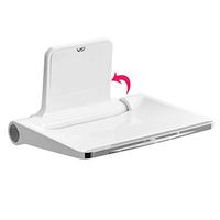 ZHAO XIN Waterproof Wall Shower Stool Safety Medical Supply - Foldable Seniors Bath Seat Disabled Shower Chair Wall Mounted Change Shoe Bench - Max 200kg