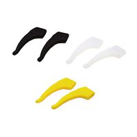 3 Pairs Anti-Slip Eyeglass Retainer Holder Sleeve Ear Hook Lock Black White Yell