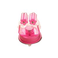 Ouniman Mop, Broom and Umbrella Holder Wall Mounted Garden Storage Rack Organization - Pink