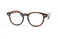 Pop Fashionwear Classic Retro Round Clear Glasses P1227cl (Dark Tortoise)