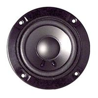 5.25" Closed-Back Midrange Speaker 4 Ohm 60 Watt