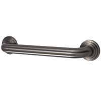Kingston Brass DR214128 Designer Trimscape Milano 3-Layer Flange 12-Inch Grab Bar with 1.25-Inch Outer Diameter, Brushed Nickel