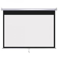 KOVAL 72" 16:9 Manual Pull Down Projector Screen Wall