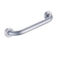 Belltower Grab bar Bathroom Handrail, Space Aluminum Bathroom Safety Rail, Portable Non-Slip Support Rod Silver, 2 Sizes Bathroom Handrail