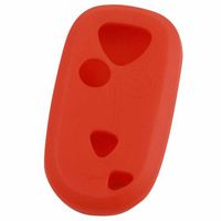 KeyGuardz Rubber Keyless Remote Smart Key Fob Cover Case Jacket Protector-Orange