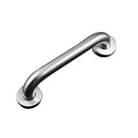 ZSPPPP Handrails Stainless Steel Bathroom Bathtub Handrail Bathroom Anti-Slip Handle (Size : 25CM)