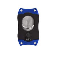Colibri S-Cut Cigar Cutter - Black & Blue