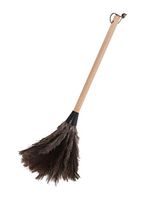 Fuller Brush Ostrich Feather Duster - Long Handled Dusting Hair Feathers for Cleaning High Cobweb & Dust - Cleaner Blinds, Car Dash, TV, Fan & Computer for Home & Business