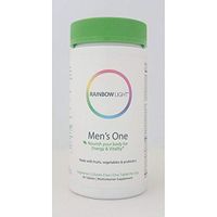 Rainbow Light Men’s One Multivitamin, Supports Immune Health, Clinically Proven Absorption of 6 Key Nutrients, Once-Daily High Potency Multivitamin, Non-GMO Vegetarian & Gluten Free, 90 Tablet