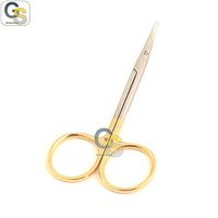 G.S LEXAR-Baby Knapp Scissors 4.5" Curved Tungsten Carbide Best Quality