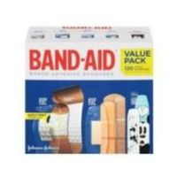 Band Aid Variety Pack Adhesive Bandage, 120 per Packs - 12 Packs per case