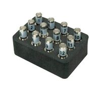 Platinum Tools TRK104 No. 1-4 (ID Only) Coax Remote Set in Foam Holder