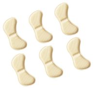 Socanby Heel Grips Liner Insert Thicker for Shoes Too Big, High Heel Pads for Loose Shoes Women Men Anti Slip Blister 3 Pairs (Beige-2)