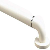 C.D. Sparling PQC-18-BQ-CH 18-Inch Modular Grab Bar, Biscuit/Chrome Trim