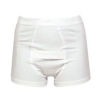 Abri-Fix Man Cotton Boxer Brief - Medium - Fits 27" to 39" Waist - Each