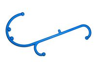 LiBa Back and Neck Massager for Trigger Point Fibromyalgia Pain Relief - Self Massage Tool (Single)