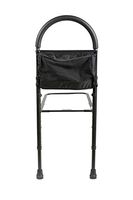 Medline Bed Assist bar With Storage Pocket, Height Adjustable Bed Rails for Elderly Adults, Assistance for Getting In & Out of Bed At Home