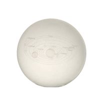 Gopeak Experience The Solar System Crystal Ball Engraved Solar System Miniature Planets Model Toys