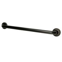 Kingston Brass DR814165 Designer Trimscape Laurel Decor 16-Inch Grab Bar with 1.25-Inch Outer Diameter, Oil Rubbed Bronze