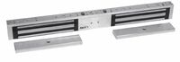 Rutherford Controls 8372 28 Double Minimag Brushed Anodized Aluminum Electromagnetic Lock, 12/24 VDC (Pack of 1)