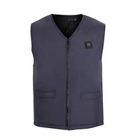 Heating Vest，6 Sizes Unisex USB Electric Heating Vest Temperature Adjustment Winter Warm Up Jacket(180#)