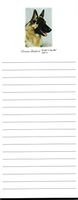 German Shepherd Magnetic List Pads - Set of 2